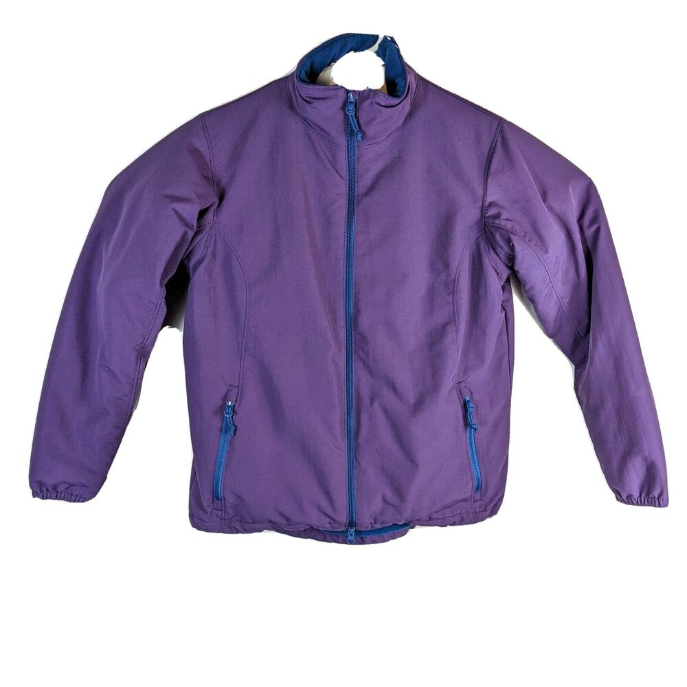 Duluth Trading Jacket Womens M Purple Fleece Lined Winter Coat